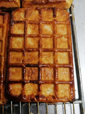 gaufre cannelle 